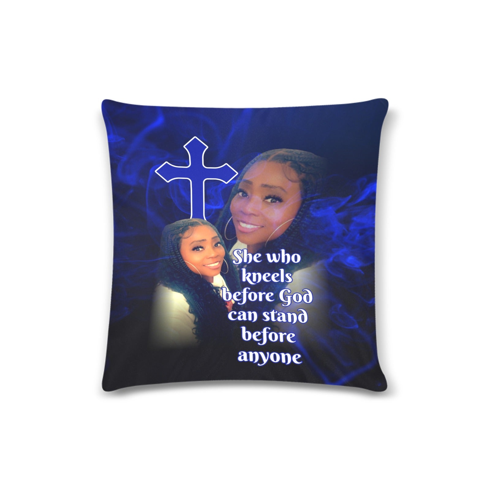 Customized Throw Pillow Cover - 16x16
