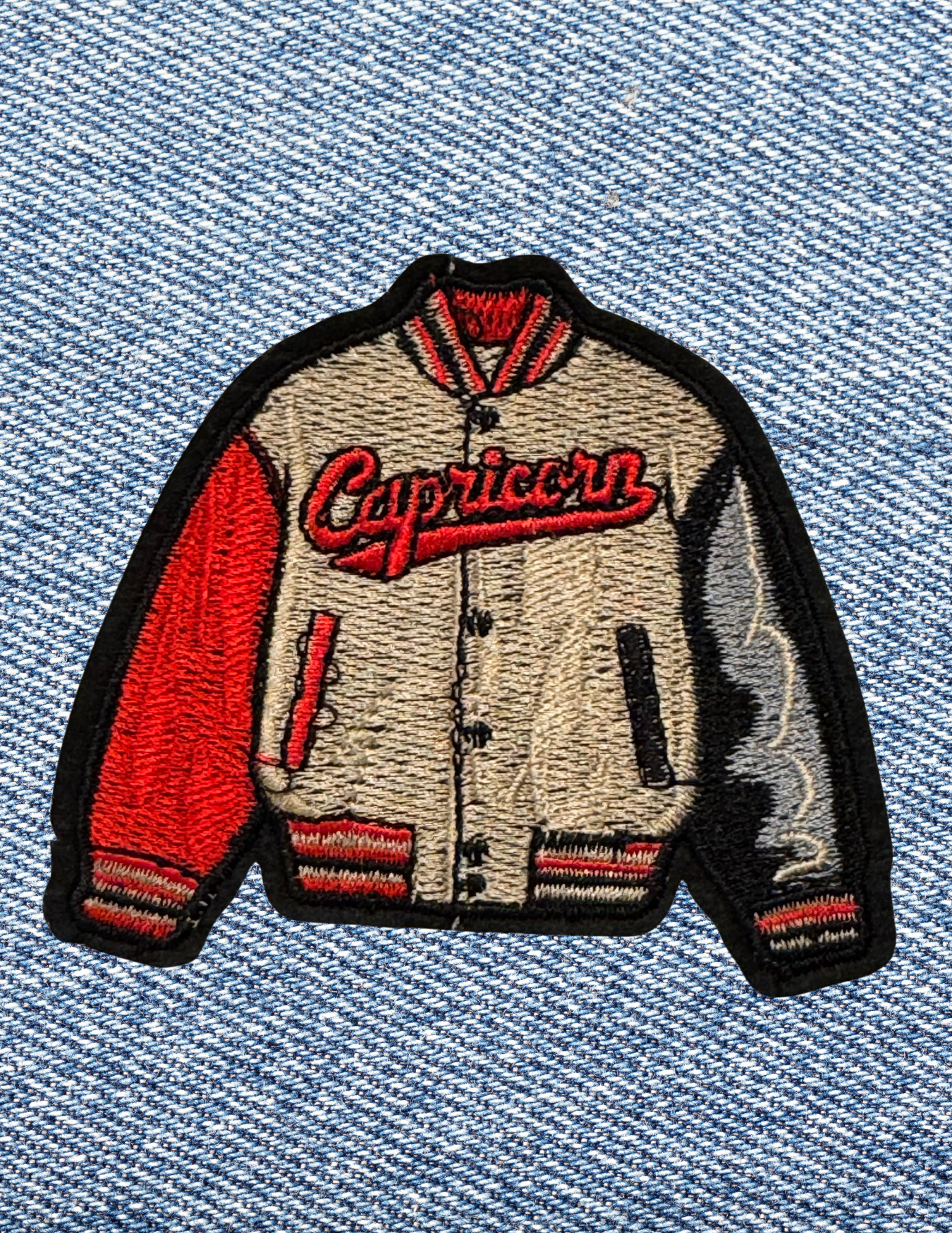 Varsity Zodiac Iron-On Patch