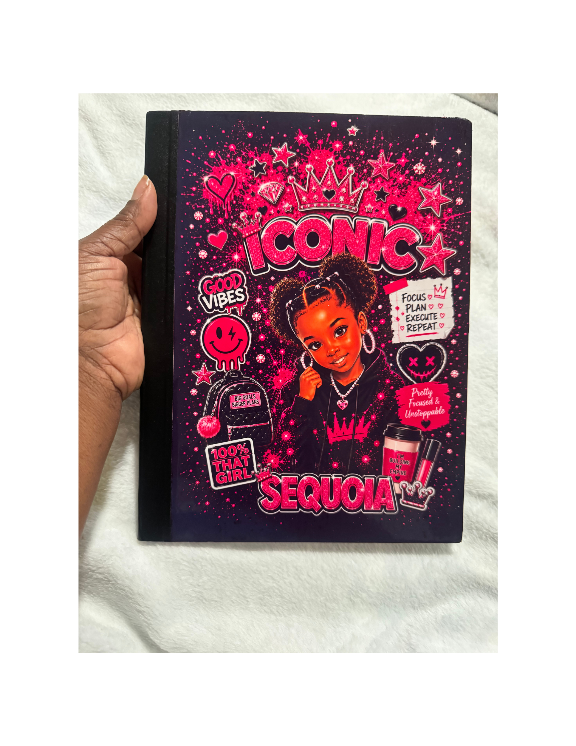 Custom Design Composition Book – Your Photo, Theme & Name