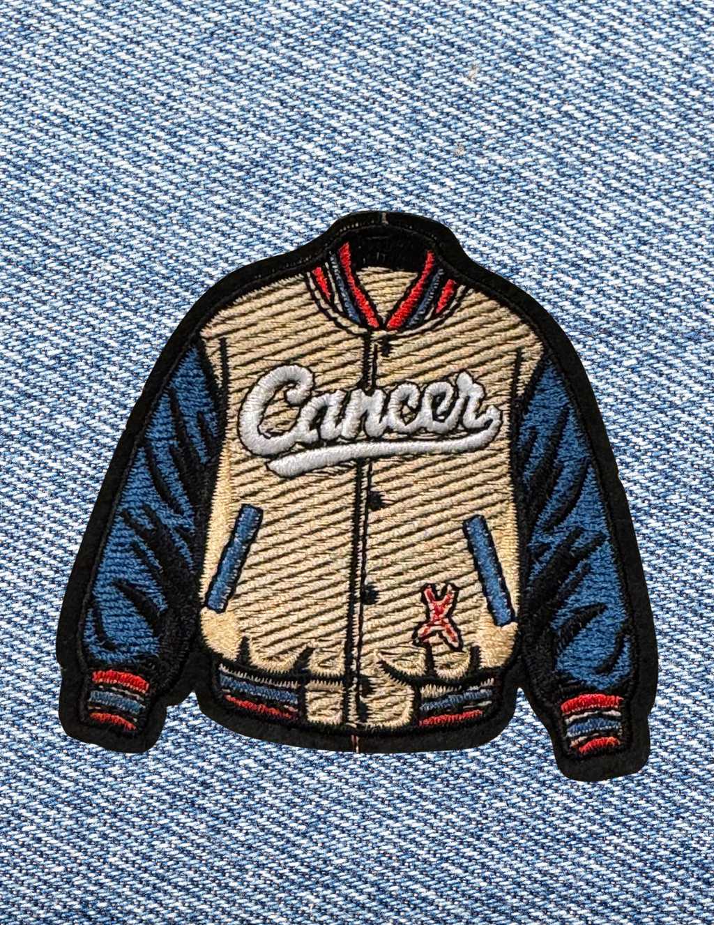 Varsity Zodiac Iron-On Patch