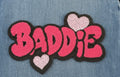 BADDIE Chenille Patch