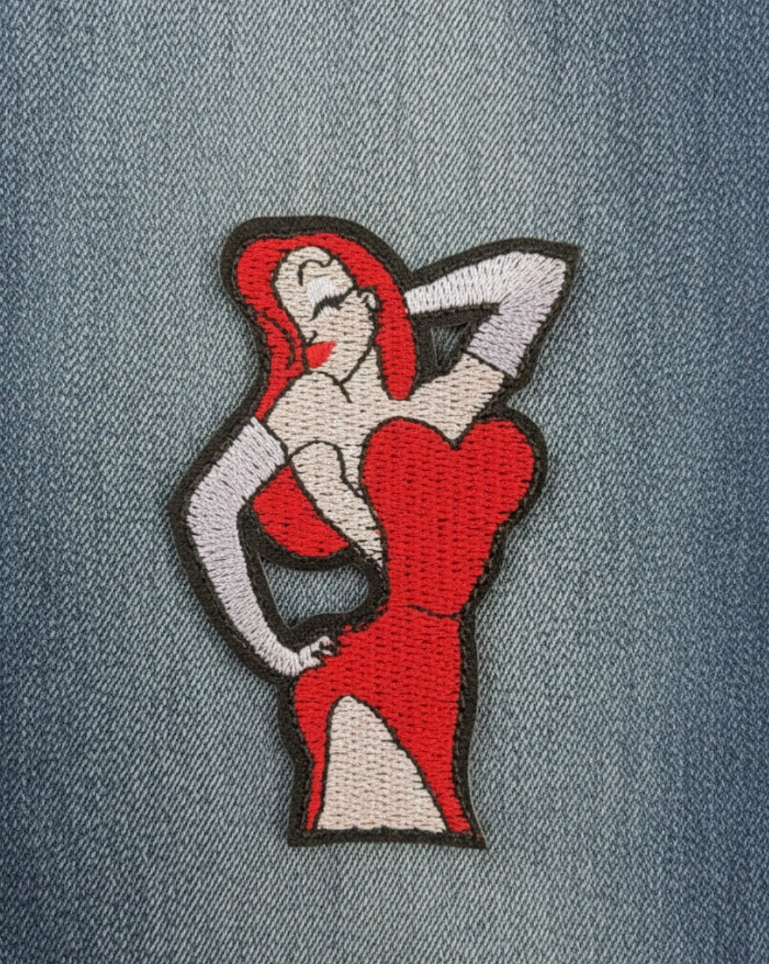 Jessica Rabbit Patch - 3.5 Inch