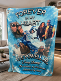 Custom In Loving Memory Blanket