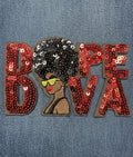 DOPE DIVA Sequin Patch