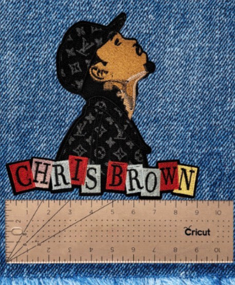 Breezy Patch Set - Chris Brown Embroidered Iron-On Patches (4-Piece)