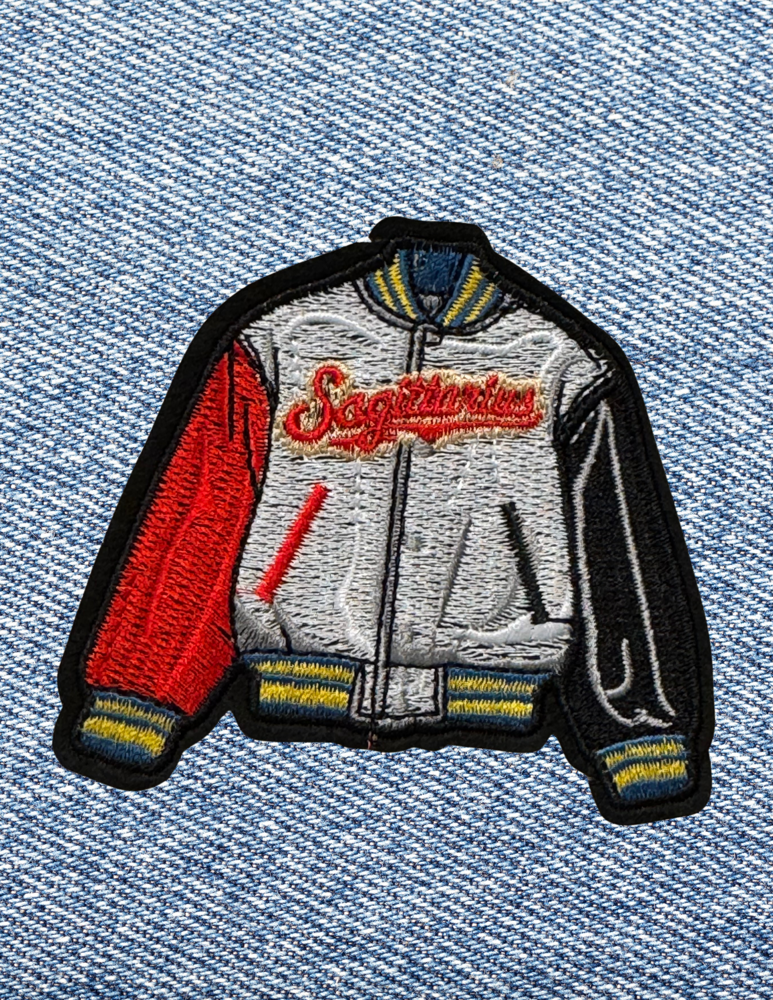 Varsity Zodiac Iron-On Patch