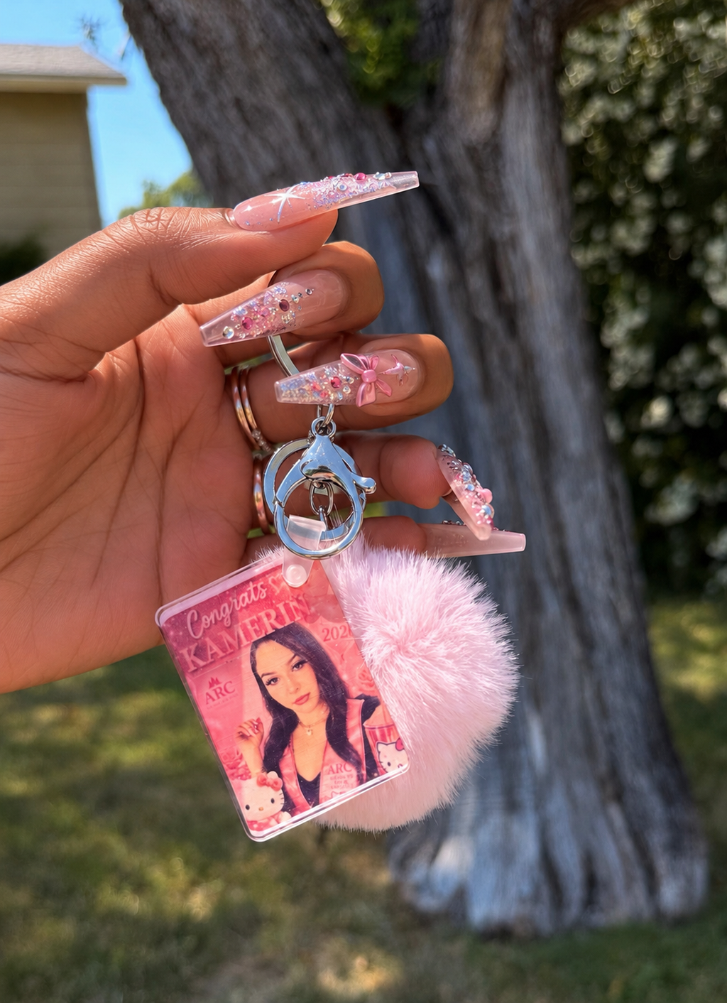 Custom Photo Keychain – Acrylic