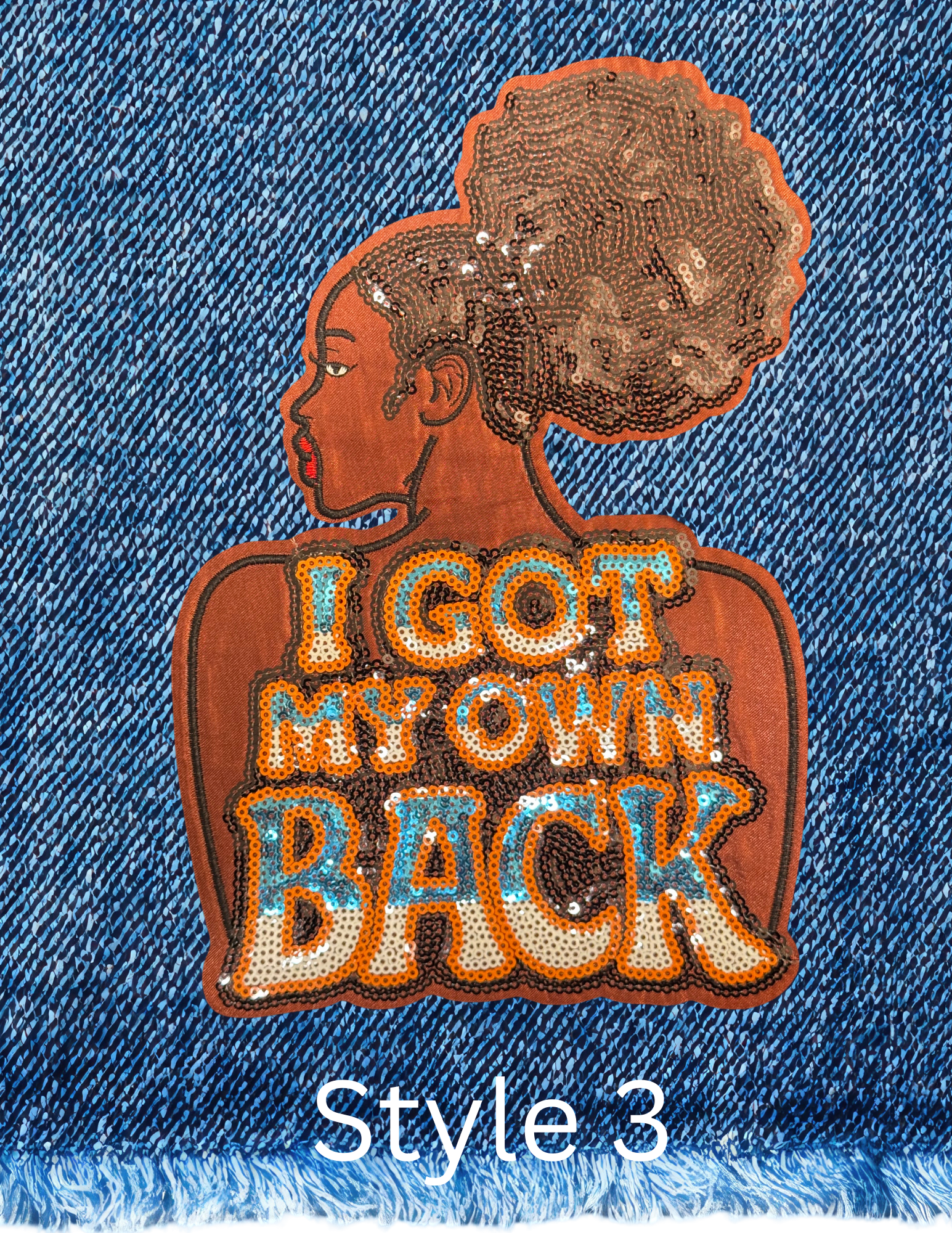 Large Sequin Patches - Empowerment Collection