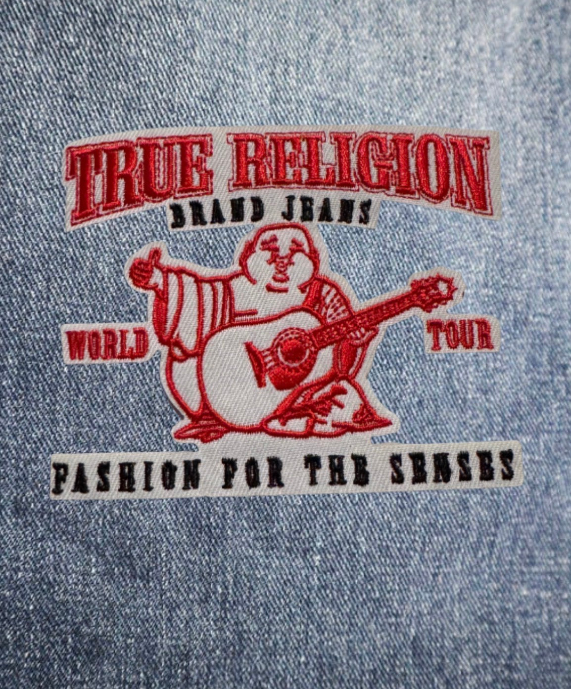 True Religion Brand Jeans Patch - World Tour Edition