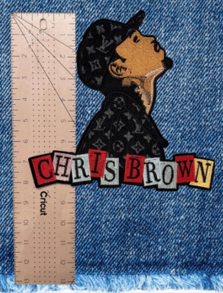 Breezy Patch Set - Chris Brown Embroidered Iron-On Patches (4-Piece)