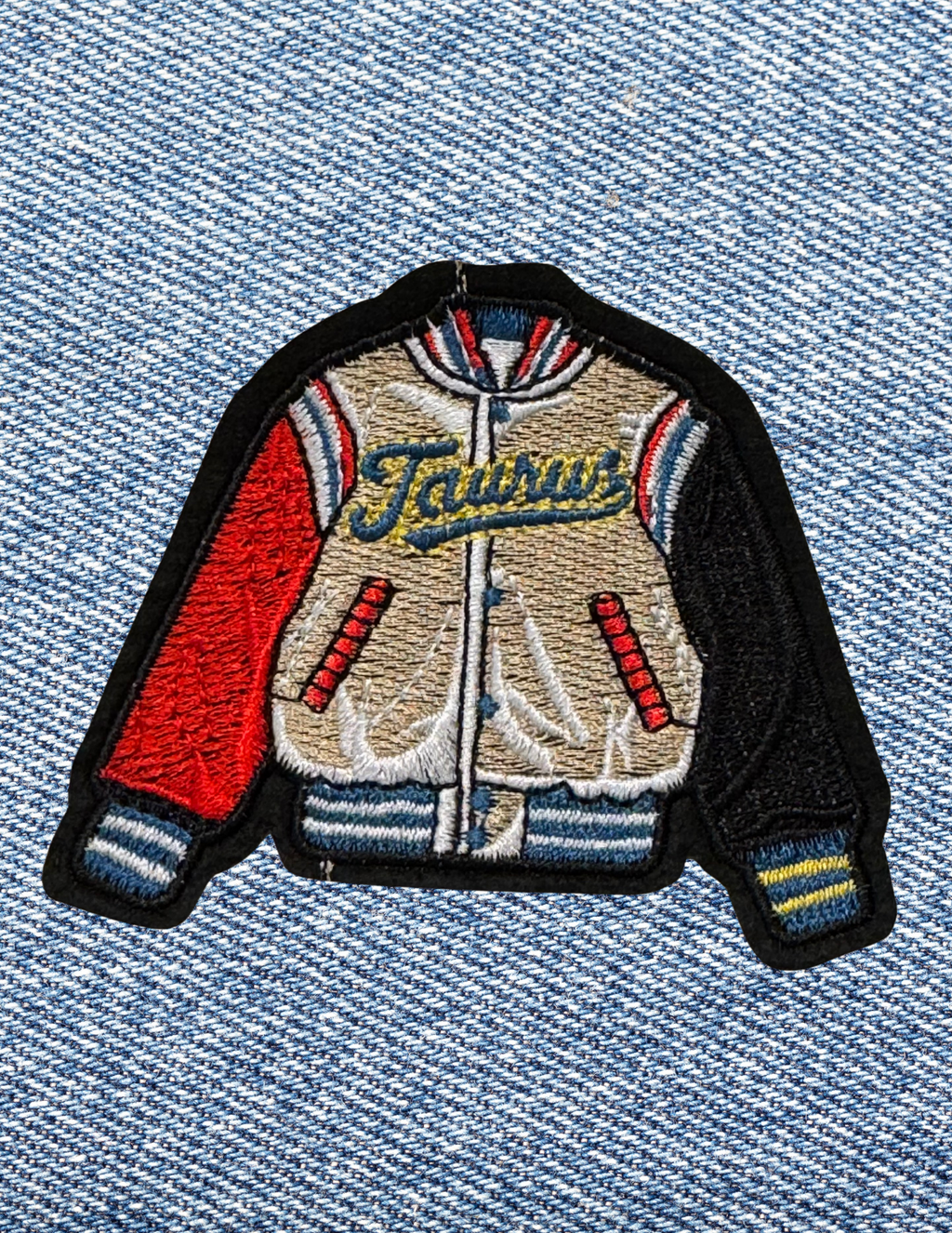 Varsity Zodiac Iron-On Patch