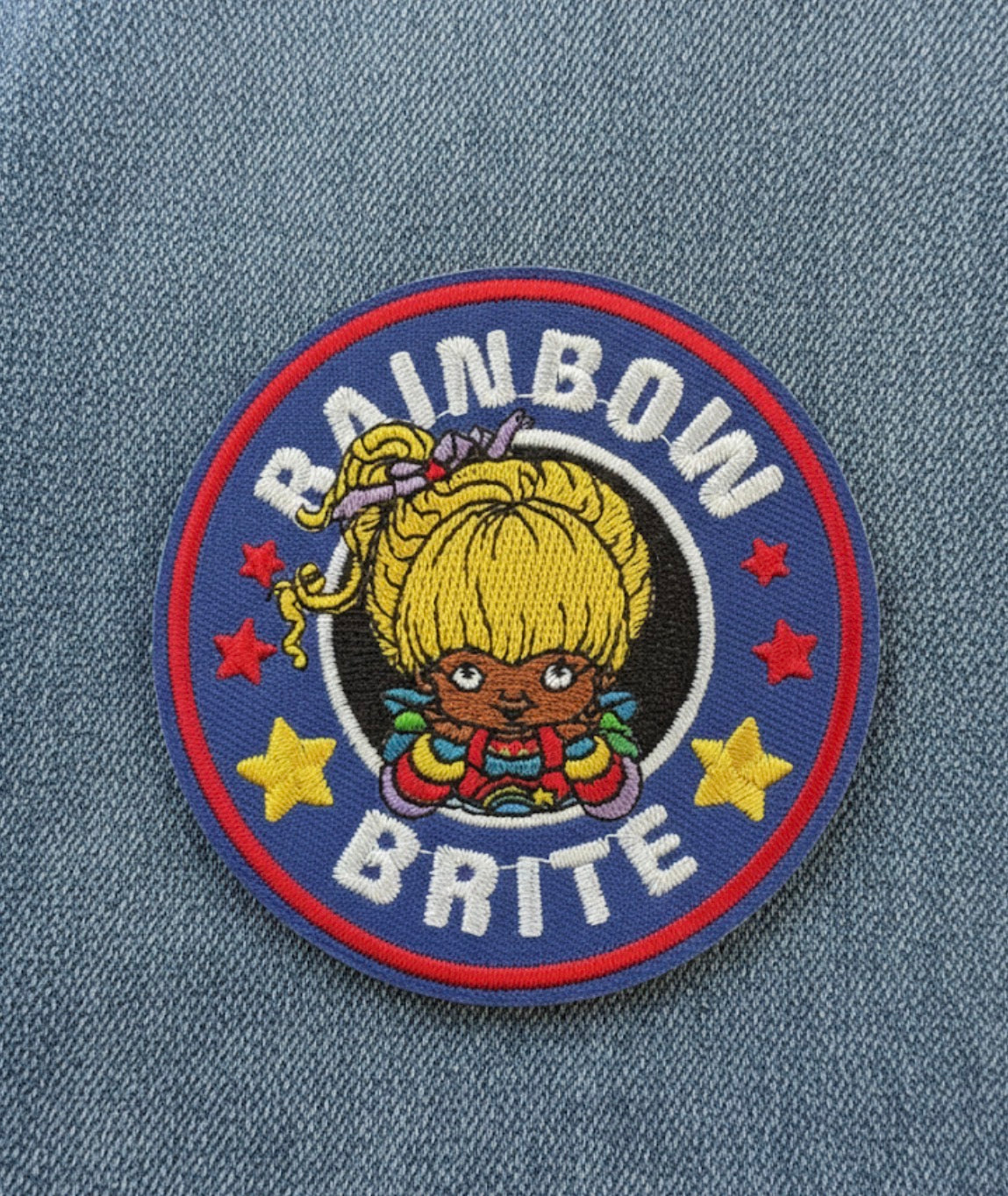 Rainbow Brite Embroidered Patch - 3.5 Inch
