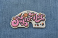 Super Star Embroidered Patch