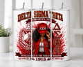 Delta Sigma Theta Inspired 20oz Skinny Tumbler | ΔΣΘ Est. 1913