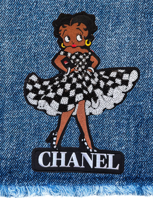 Bougie Betty Iron-On Patches - Large