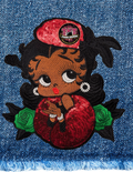 Bougie Betty Iron-On Patches - Large
