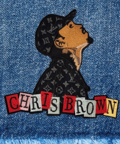 Breezy Patch Set - Chris Brown Embroidered Iron-On Patches (4-Piece)