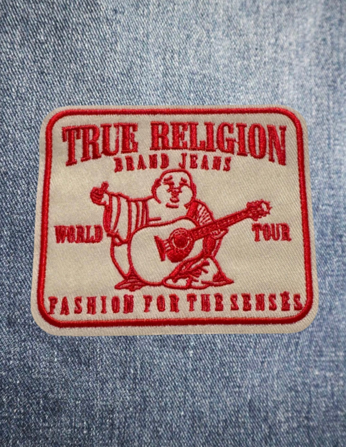 True Religion Brand Jeans Patch - World Tour Edition
