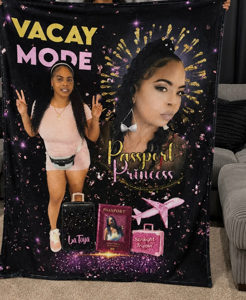Custom Blanket – Personalized Premium Print