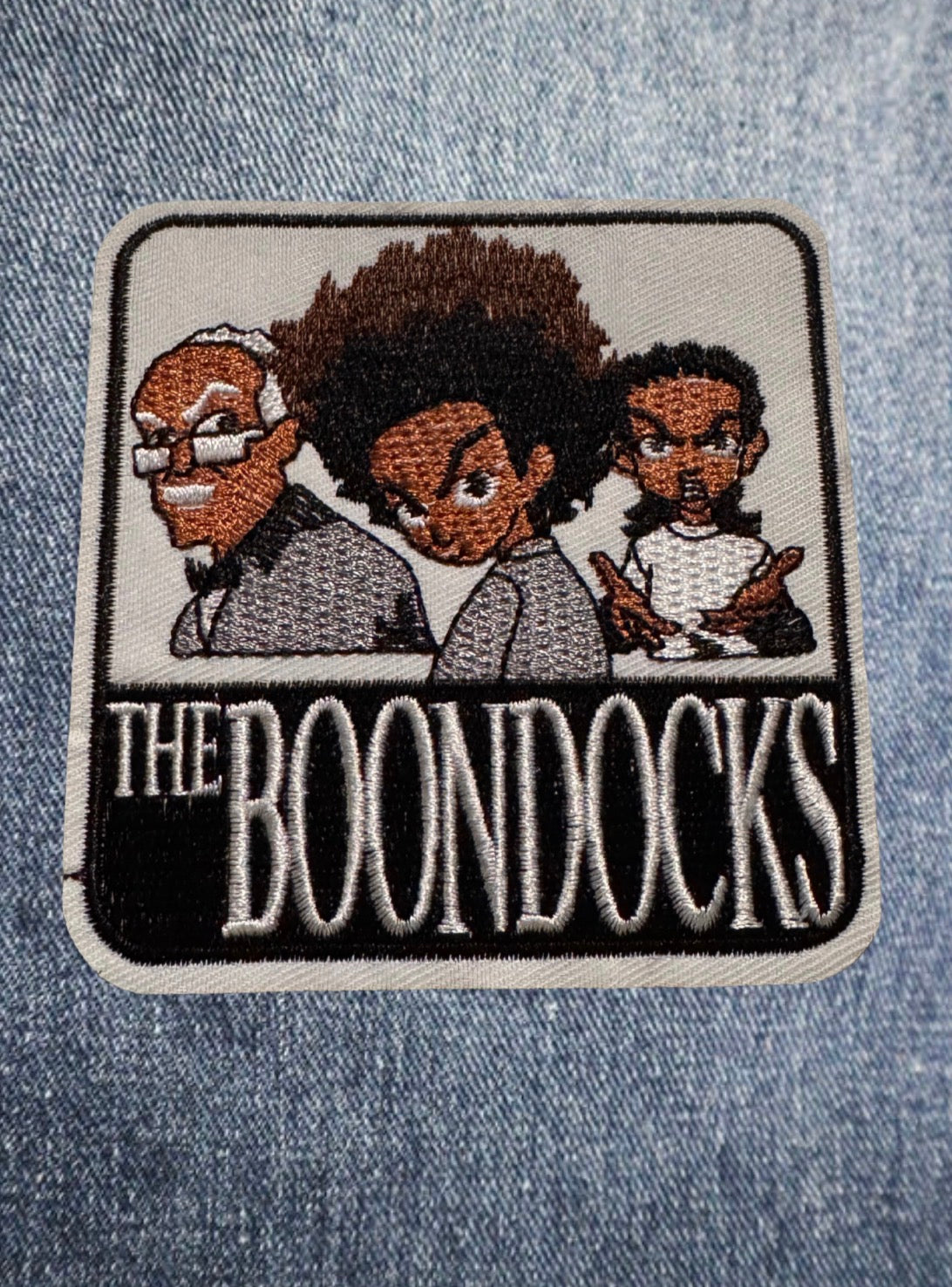The Boondocks Patch - Embroidered Iron-On Patch