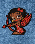 Betty Boop Valentine Cupid Patch - Love Wings Edition