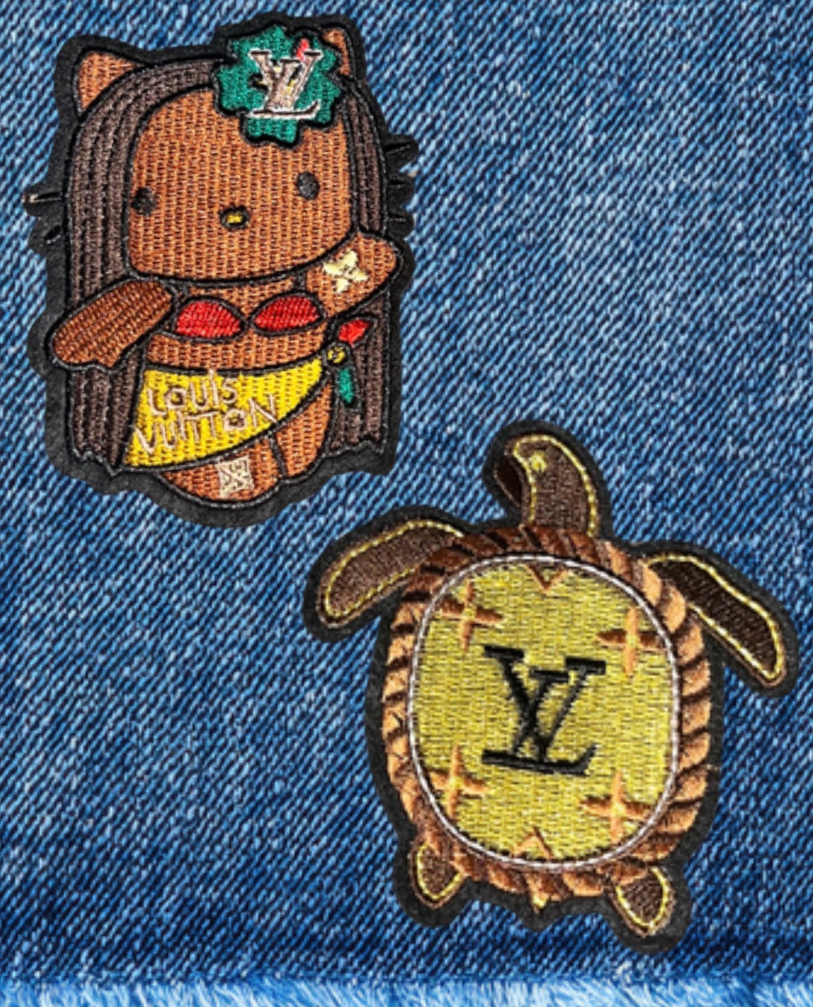 Island Luxury Embroidered Patches - Premium Designer Collection