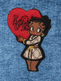 Betty Boop Love Heart Valentine Patch - Luxury Designer Inspired