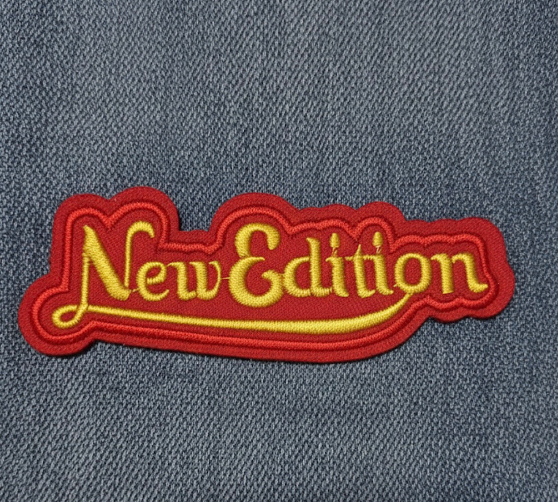 New Edition Embroidered Patch - Retro R&B Icon