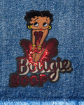 Bougie Boop Embroidered Iron-On Patches | Choose Large Sequin or Small Classic Style