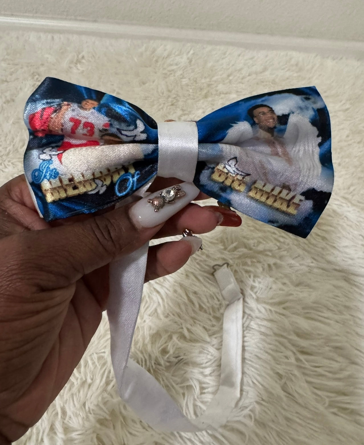 Custom Memorial Bowtie - Personalized Photo Keepsake