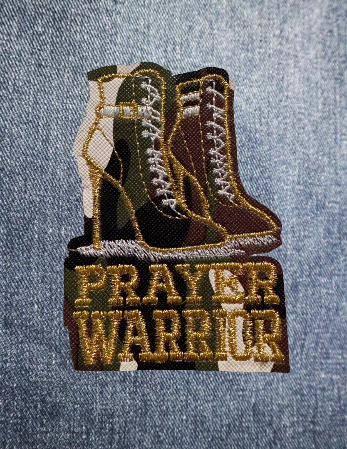 Prayer Warrior Iron-On Patc