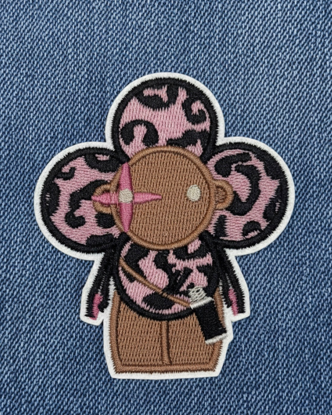 Vivi Explorer Embroidered Iron-On Patches – High-Fashion Streetwear Style for Denim & Gear
