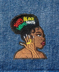 Celebrate the Culture: Premium Embroidered Black History Month Patches | Retro & Melanin Magic Collection