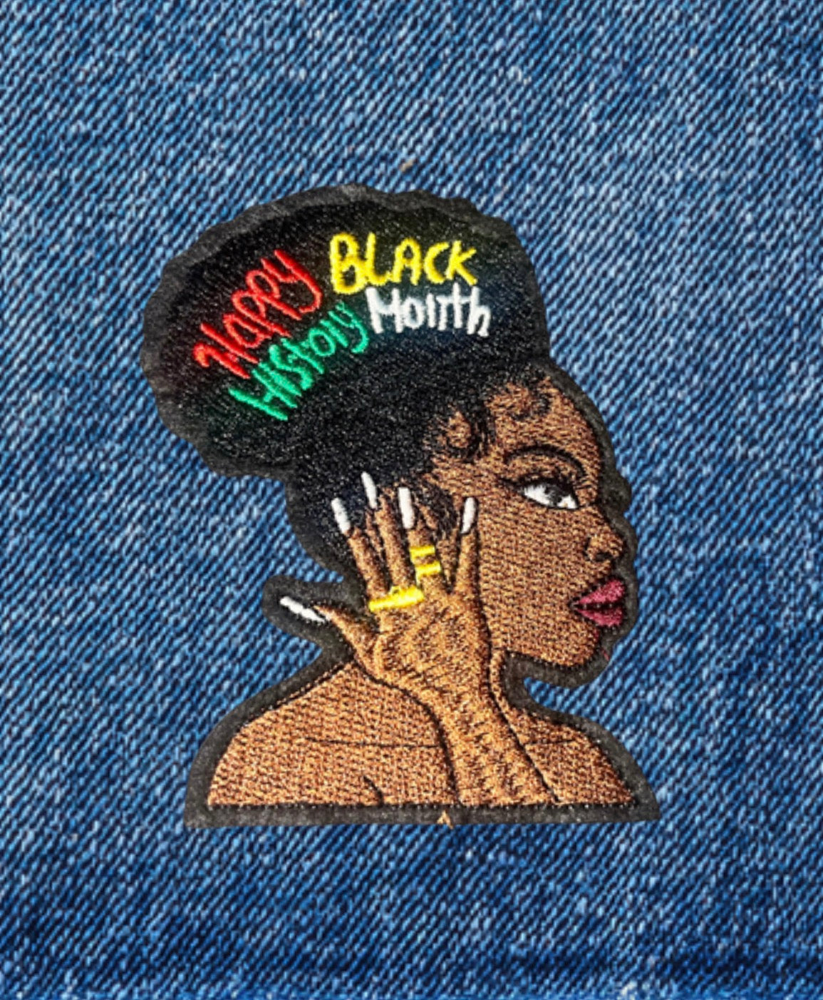 Celebrate the Culture: Premium Embroidered Black History Month Patches | Retro & Melanin Magic Collection