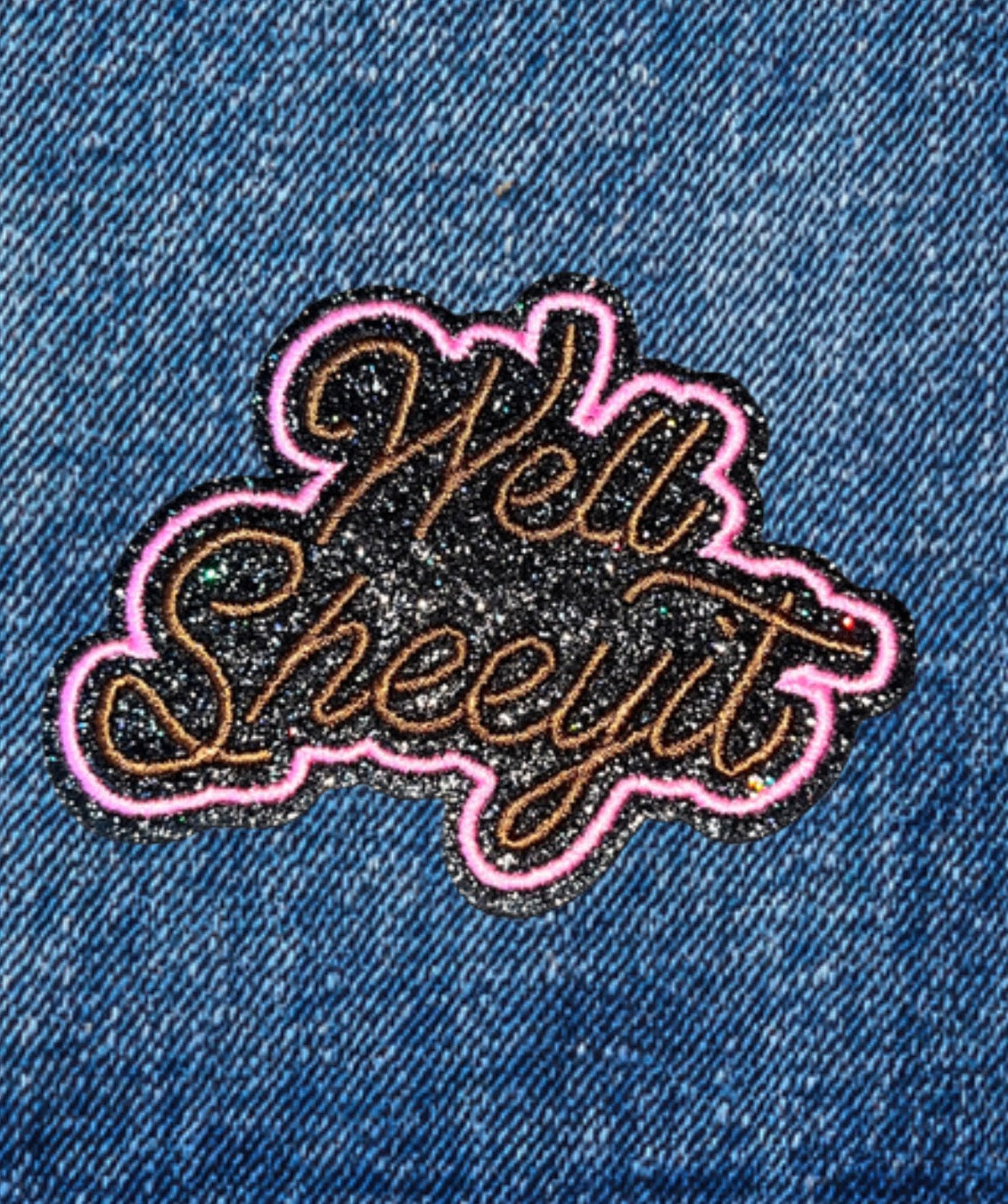 The Main Character
- Bold Statement Embroidered Patches