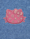 Y2K Pink Kitty Monogram Embroidered Patch