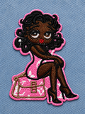 Pretty in Pink: Luxe Embroidered Betty Patch