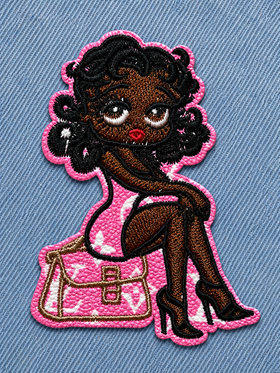 Pretty in Pink: Luxe Embroidered Betty Patch