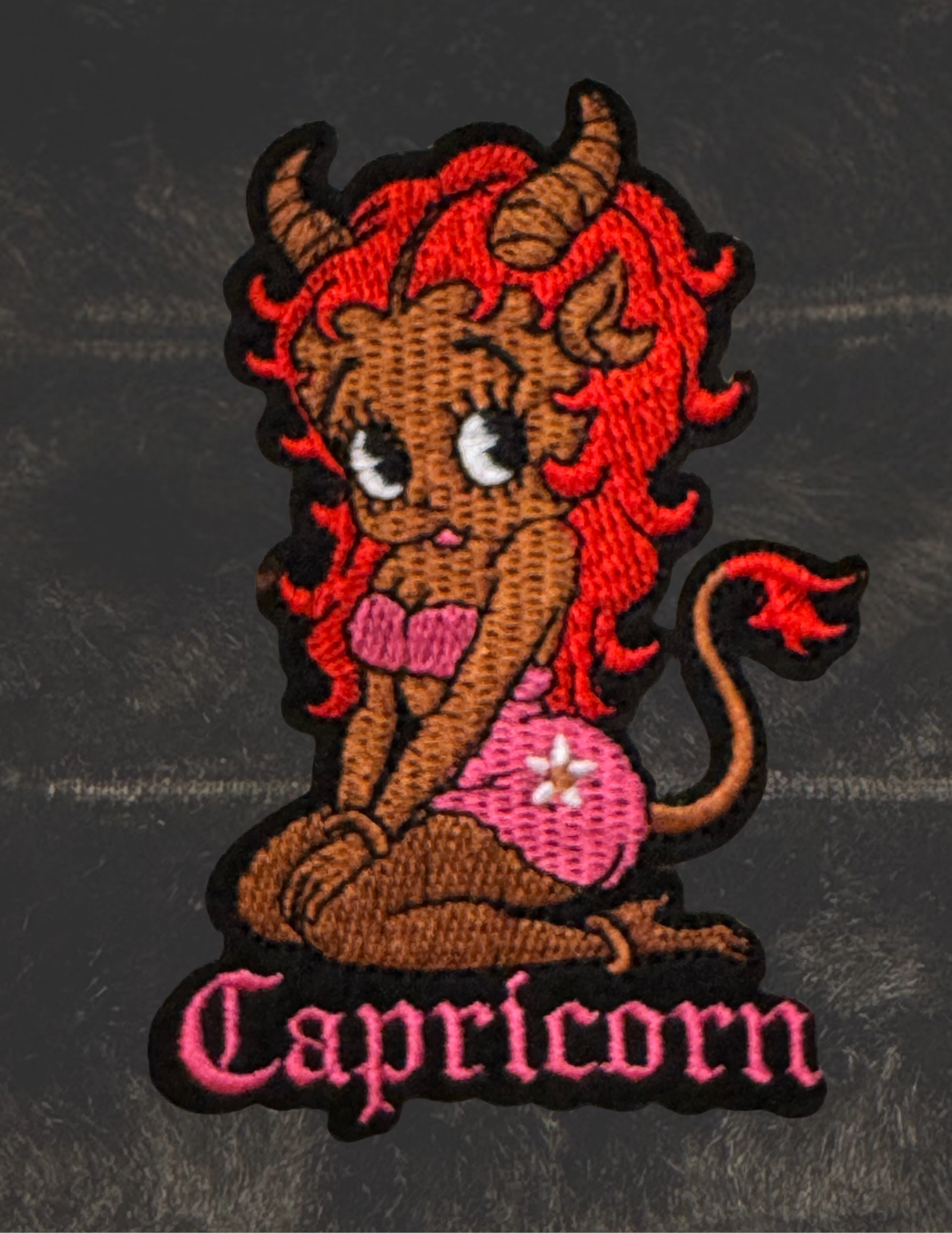 Retro Betty Goddess Zodiac Iron-On Patches
