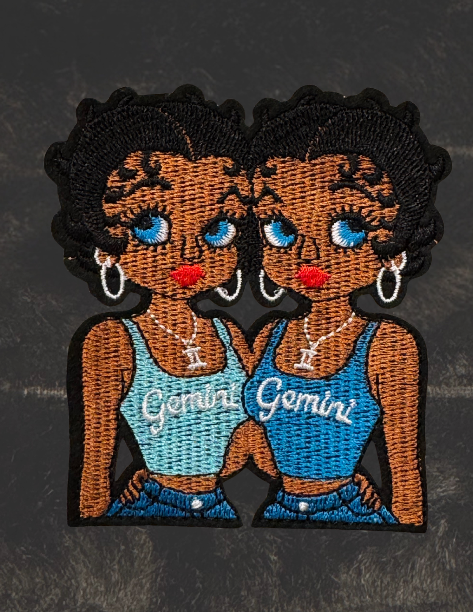 Retro Betty Goddess Zodiac Iron-On Patches