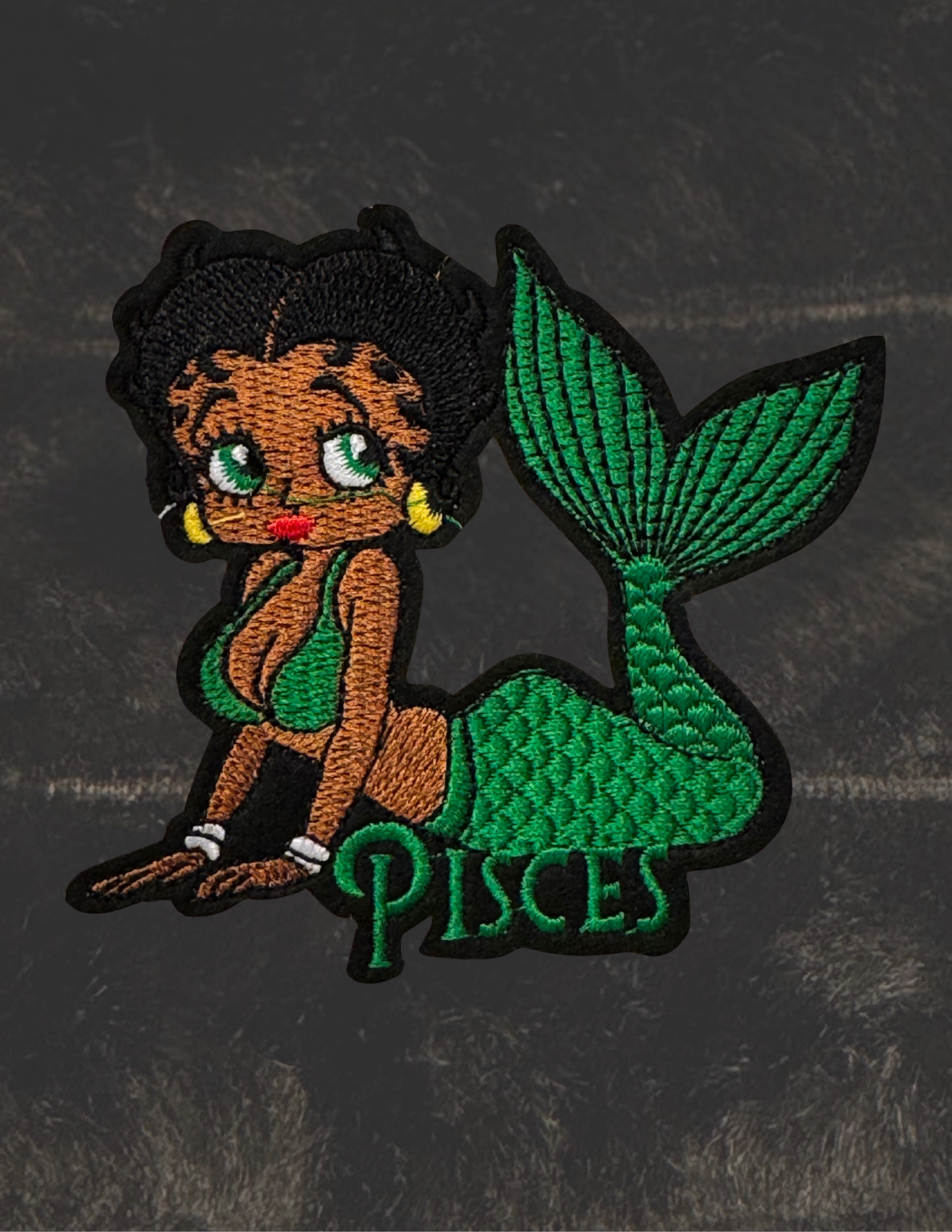Retro Betty Goddess Zodiac Iron-On Patches