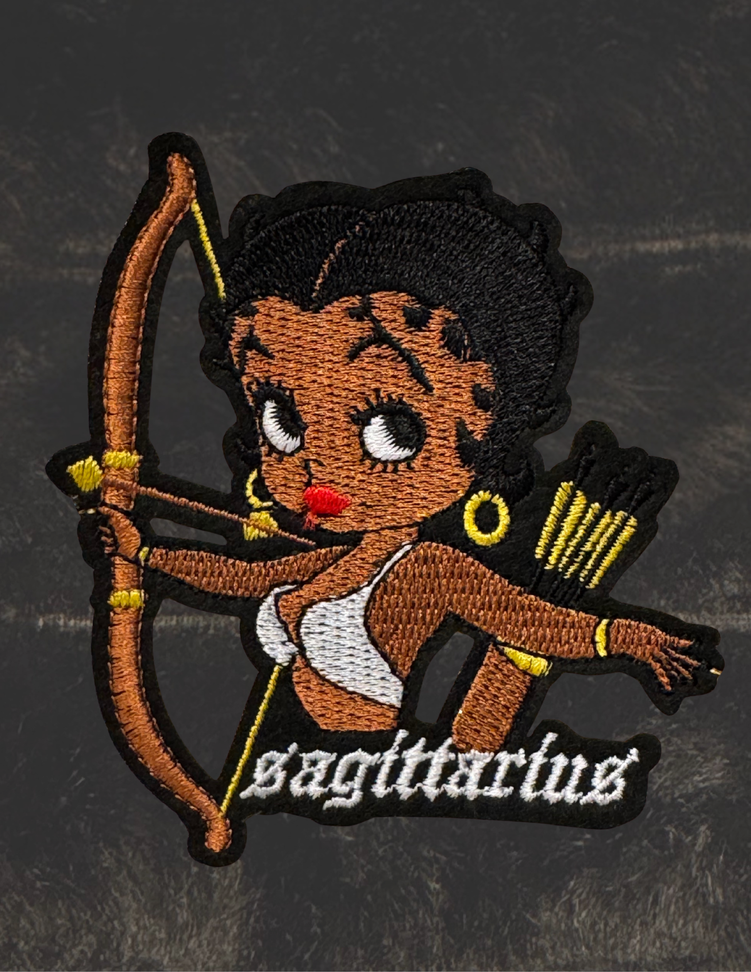 Retro Betty Goddess Zodiac Iron-On Patches