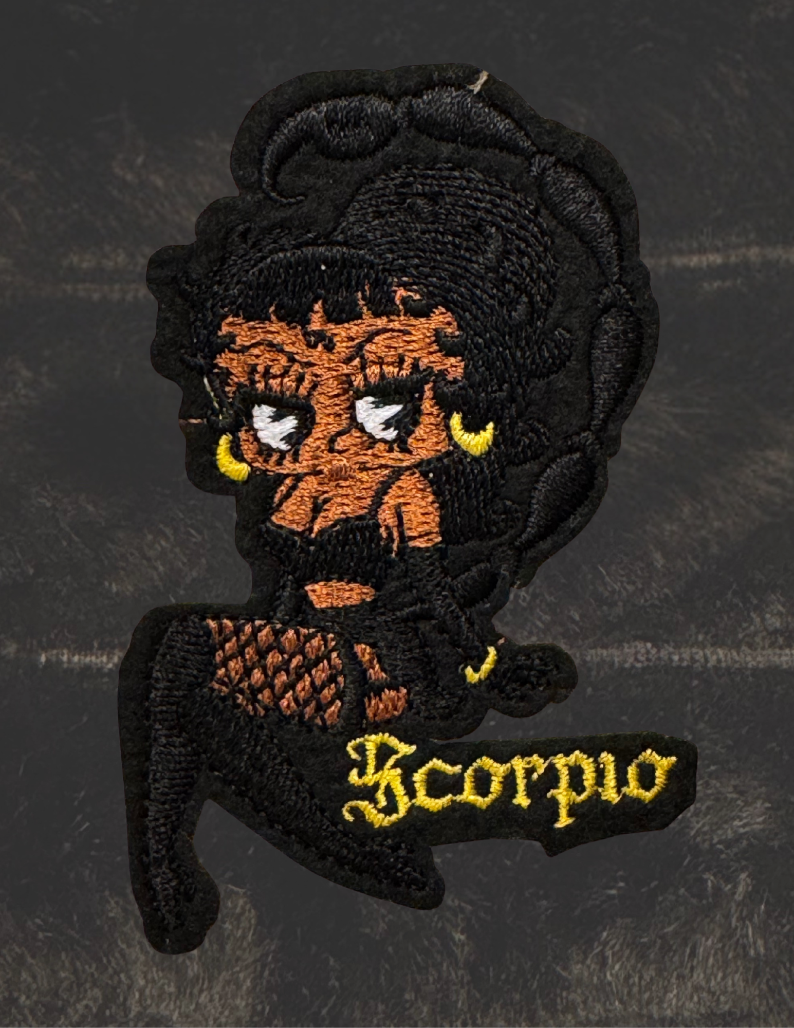Retro Betty Goddess Zodiac Iron-On Patches