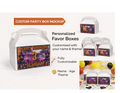 Custom Personalized Party Favor Boxes