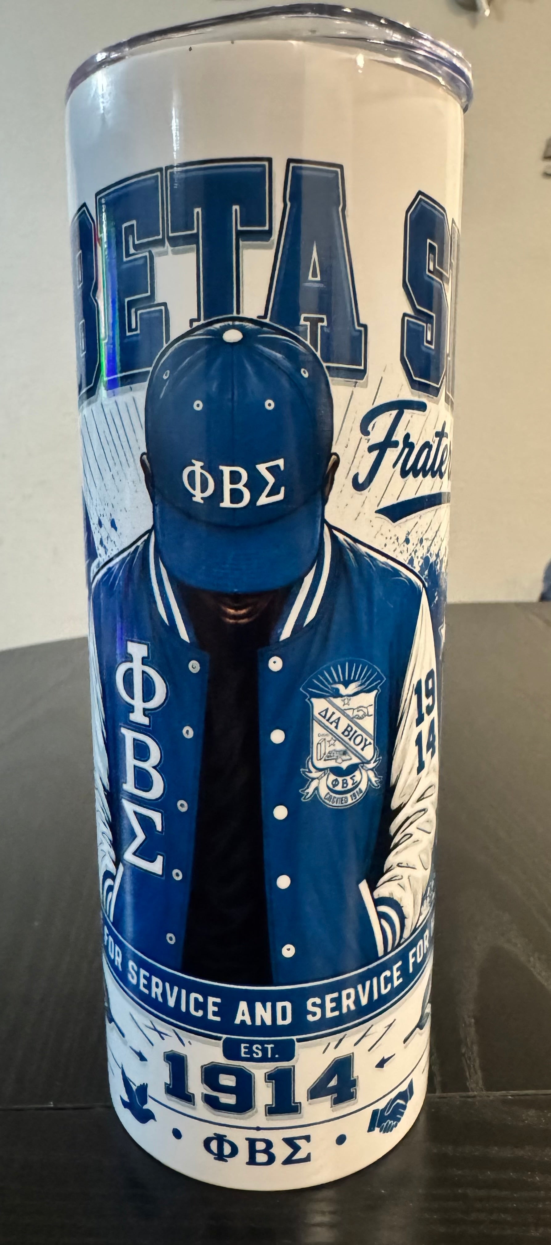 20oz Skinny Tumbler – Est. 1914 | Culture & Brotherhood Edition