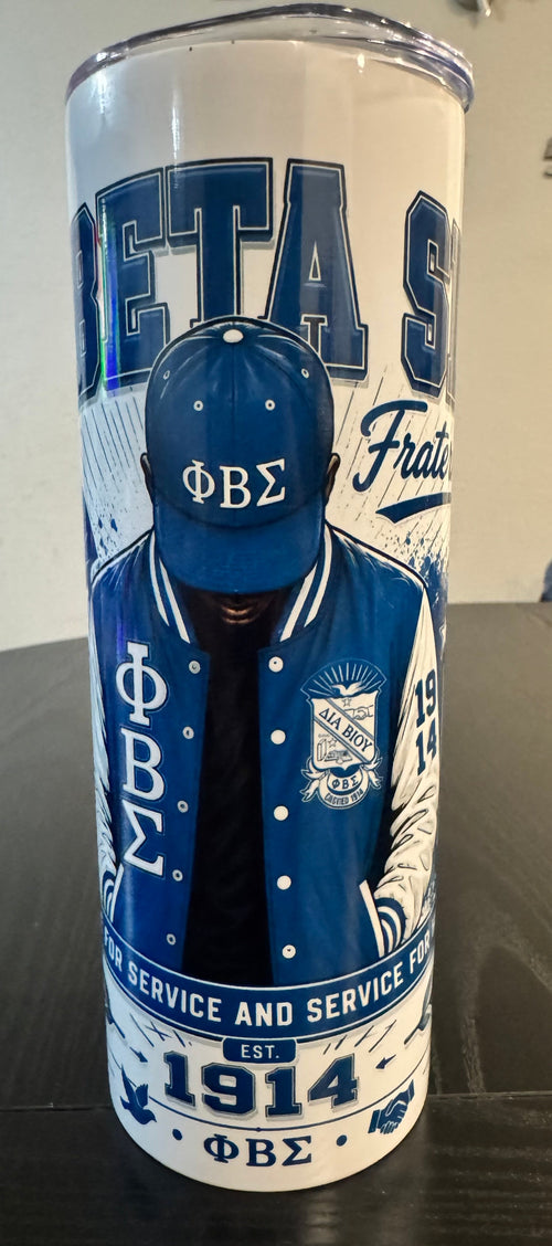 20oz Skinny Tumbler – Est. 1914 | Culture & Brotherhood Edition