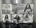 Personalized Memorial Slate Clock - In Loving Memory Photo Collage